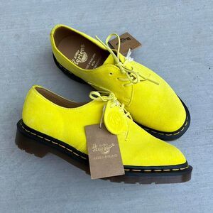 Doc Martens 1461 Made in England Buck Suede ‘Yellow’